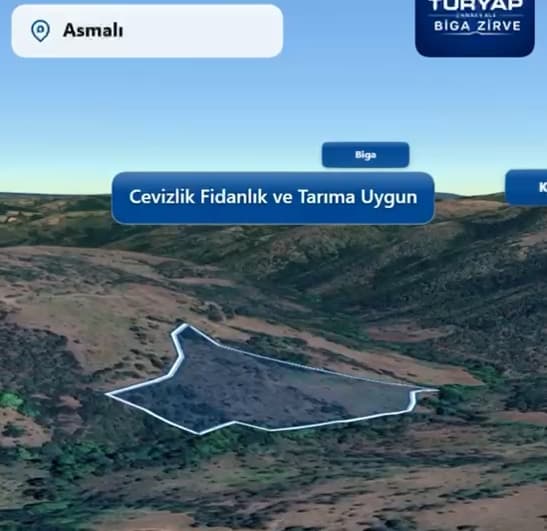 ÇANAKKALE / ÇAN / ASMALI KÖYÜNDE 23.852M2 YATIRIMLIK FIRSAT!